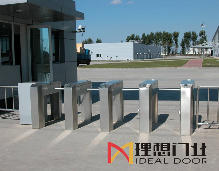 门业图片-自动门三锟闸人行通道闸通道闸价格多少钱三锟闸图片